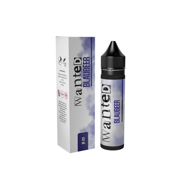 Wanted - Blaubeer Aroma 10ml Longfill