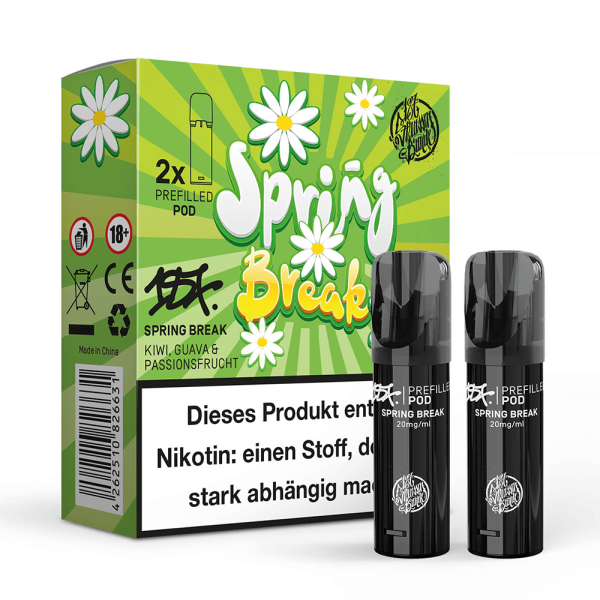 2x 187 Straßenbande Pod - Spring Break 20mg/ml