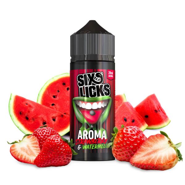 Six Licks - Strawberry Watermelon Aroma 20ml Longfill