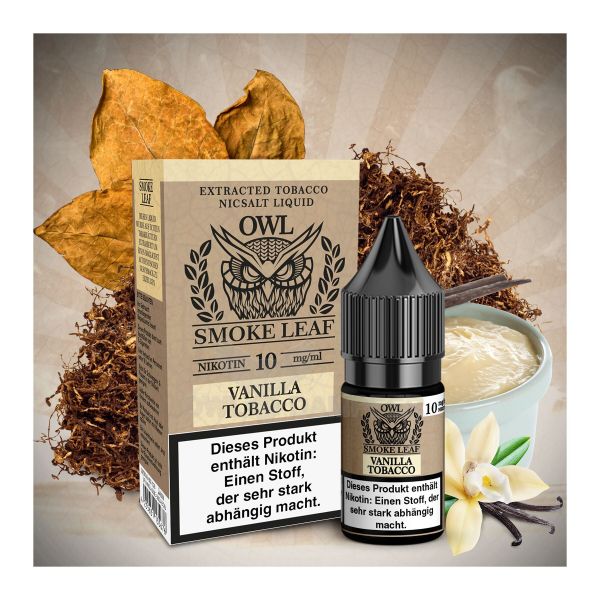OWL Smoke Leaf - Vanilla Tobacco Liquid