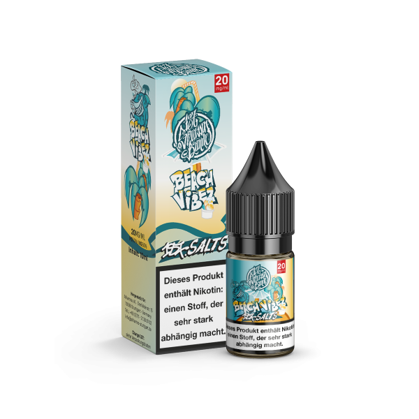 187 Straßenbande Nic Salt - Beach Vibez Liquid 10ml 20mg/ml