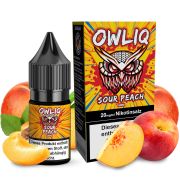 OWLIQ Nic Salt - Sour Peach Liquid 10ml OWLIQ Nic Salt - Sour Peach Liquid 10ml