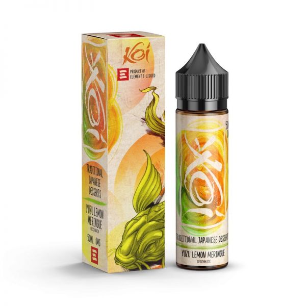 KOI by ELEMENT - Yuzu Lemon Meringue Shortfill Liquid 50ml