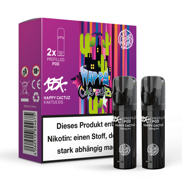2x 187 Straßenbande Pod - Happy Cactuz 20mg/ml