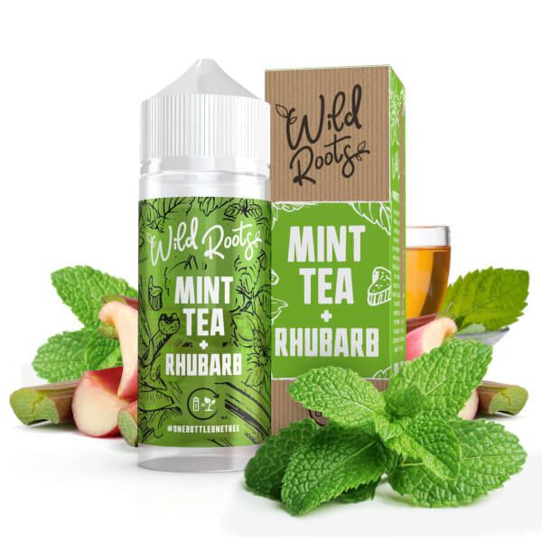Wild Roots - Wild Tea with Rhubarb Liquid 100ml Shortfill
