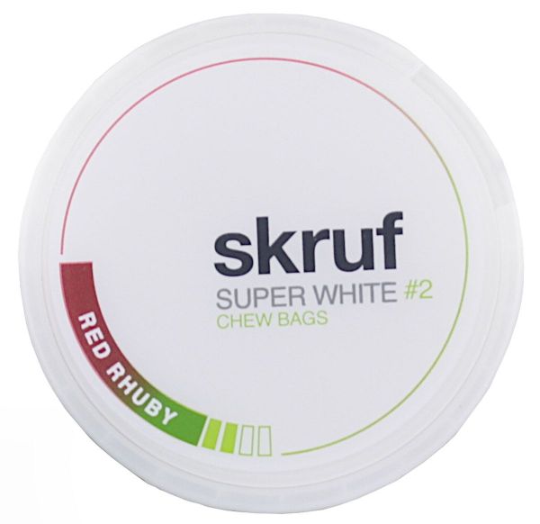 Skruf Super White - Red Rhuby #2 20 Stück Nikotinbeutel