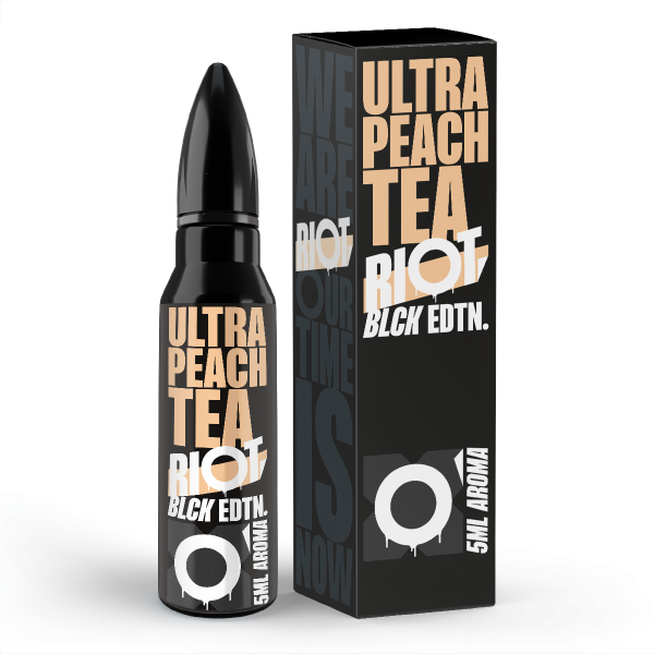 Riot Squad Black Edition - Ultra Peach Tea Aroma 5ml Longfill