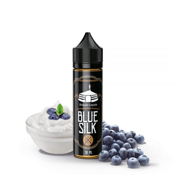 Nomads Liquids - Blue Silk Liquid 50ml Shortfill
