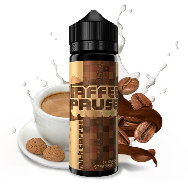 Steamshots - Kaffeepause Milk Coffee Aroma 20ml Longfill