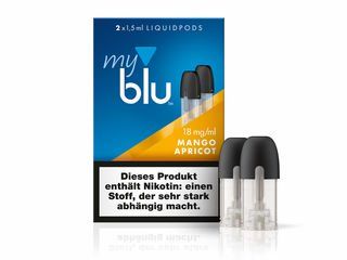 my.Blu - 2x Mango-Apricot Pod 18mg