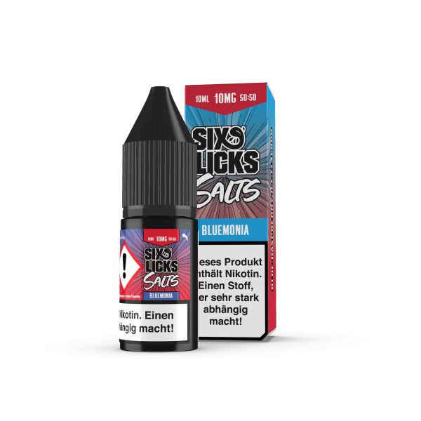 Six Licks - Bluemonia NicSalt Liquid 20mg/ml 10ml
