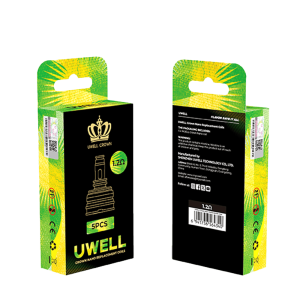 UWELL - Crown Nano MTL Verdampferköpfe 1,2 Ohm