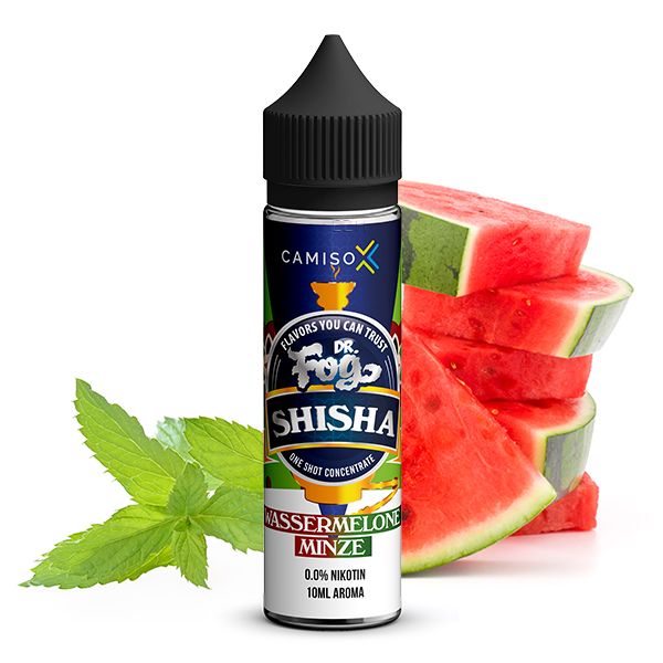 Dr. Fog Shisha - Wassermelone Minze Aroma 10ml Longfill
