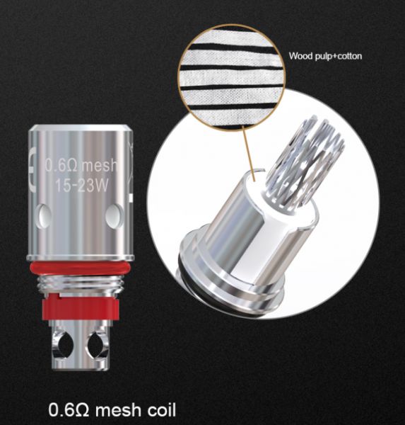 Artery - 5x PAL II Mesh Coils 0.6 Ohm