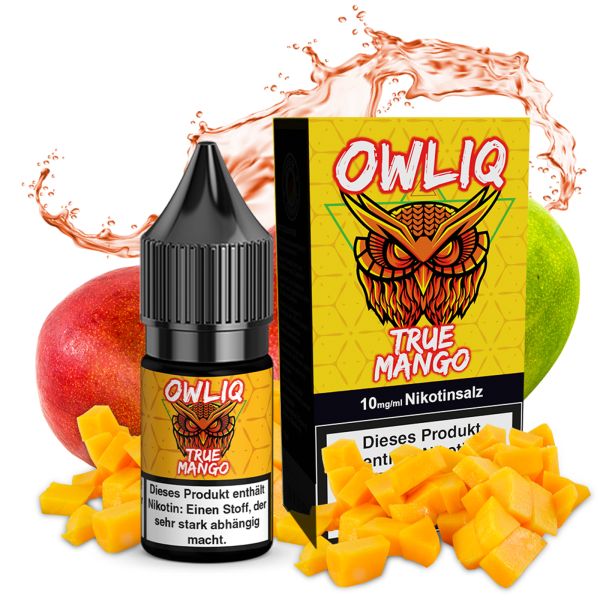 OWLIQ Nic Salt - True Mango Liquid 10ml