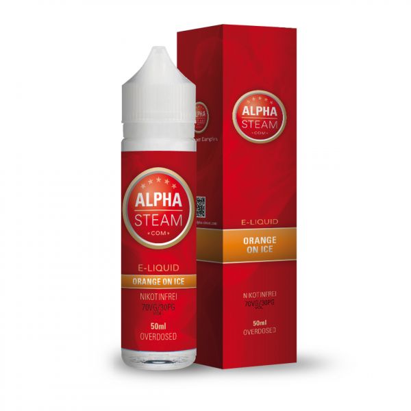 Alpha Liquid - Orange On Ice 50ml