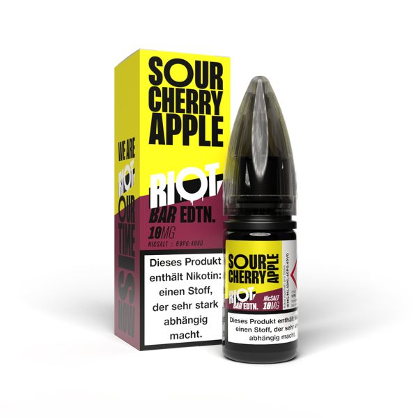 Riot Squad BAR EDTN - Sour Cherry Apple Liquid 10ml
