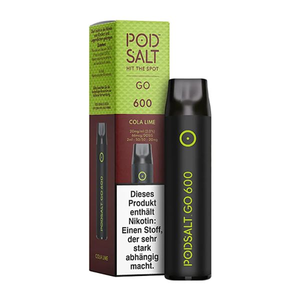 Pod Salt Go 600 - Cola with Lime 20mg/ml