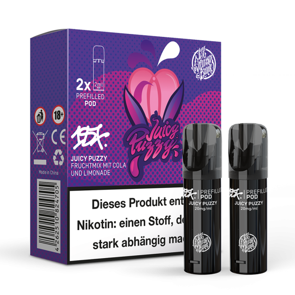 2x 187 Straßenbande Pod - Juicy Puzzy 20mg/ml