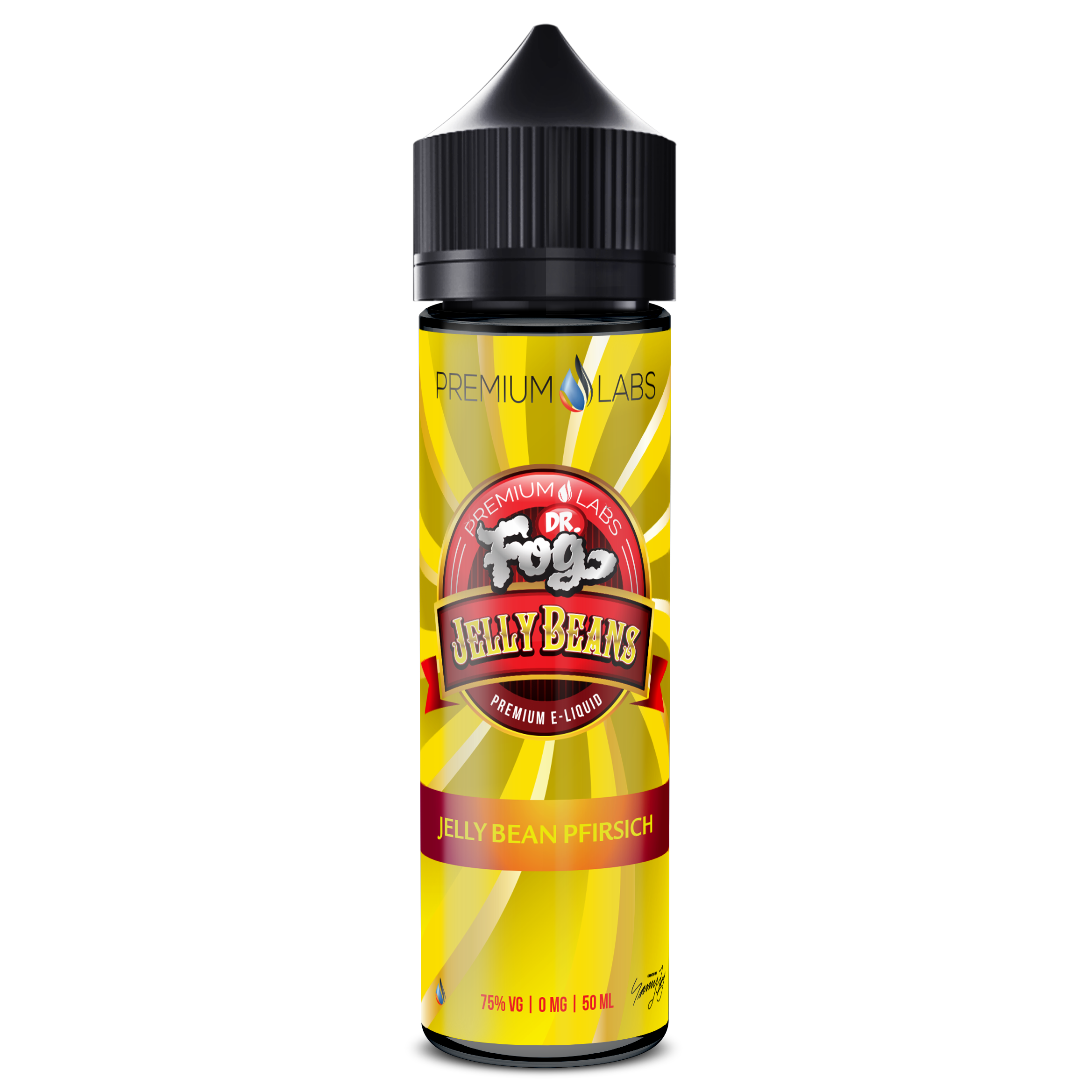 Jelly Beans PFIRSICH Dr. Fog Liquid Alpha Steam Online Vape Shop