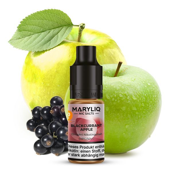 Maryliq - Blackcurrant Apple Nic Salt Liquid 10ml