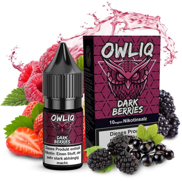 OWLIQ Nic Salt - Dark Berries Liquid 10ml