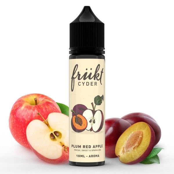 Frükt Cyder - Plum Red Apple Aroma 10ml Longfill