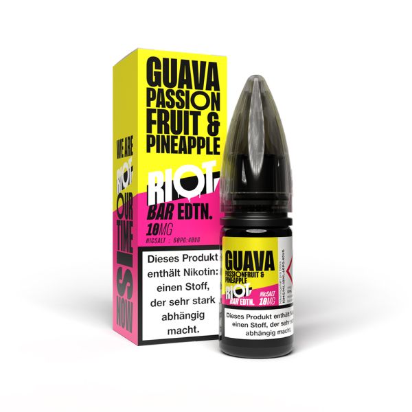 Riot Squad BAR EDTN - Guava Passionfruit Pineapple Liquid 10ml