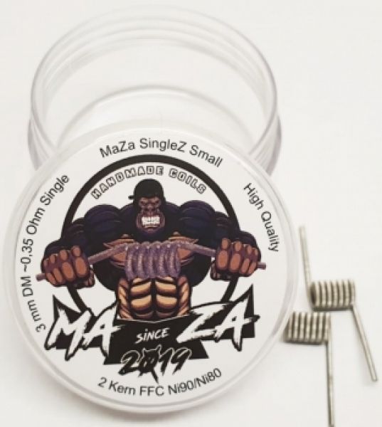 MaZa Handmade Coils - SingleZ Small 0.35 Ohm 2er Pack