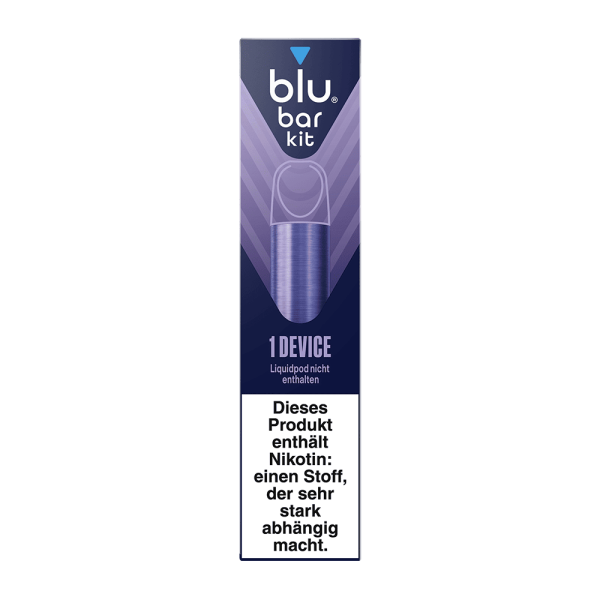 blu - blu bar Pod Kit - Grau