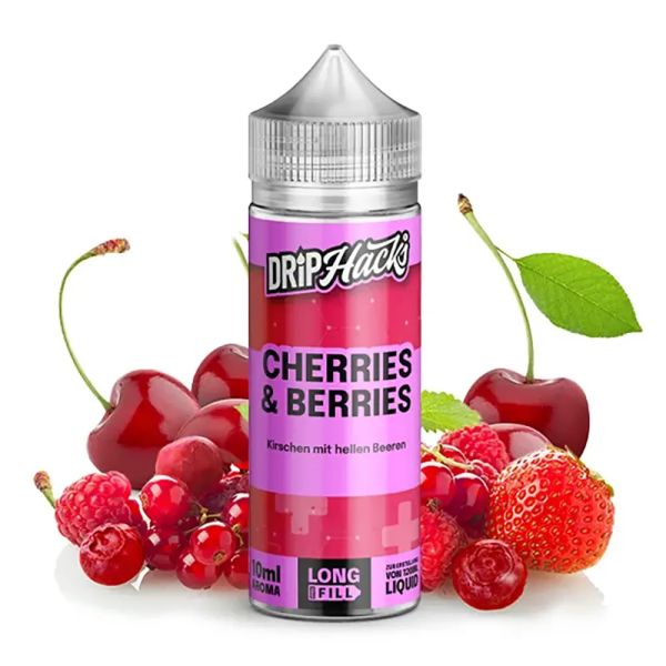 Drip Hacks - Cherries & Berries Aroma 10ml Longfill