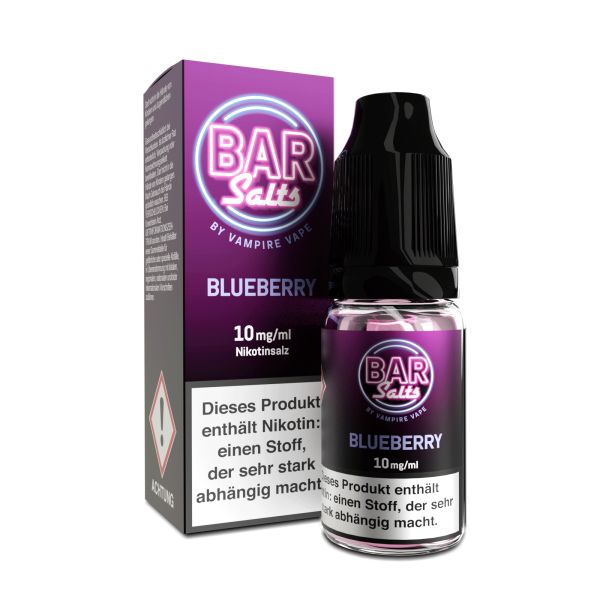Vampire Vape Bar Salts - Blueberry Liquid 10ml