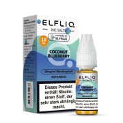 Elfliq by Elfbar Nic Salt - Coconut Blueberry Liquid 10ml
