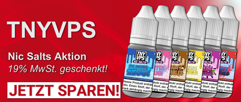 TNYVPS Nic Salt MwSt. geschenkt!