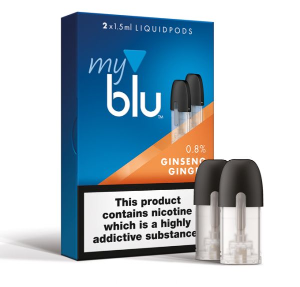 myBlu - 2x Ginseng Ginger 0mg
