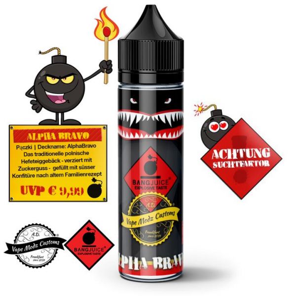 Bangjuice - Alpha Bravo Aroma 15ml Longfill