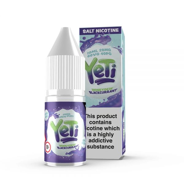 YETI NicSalt - Honeydew Blackcurrant Liquid 10ml 20mg