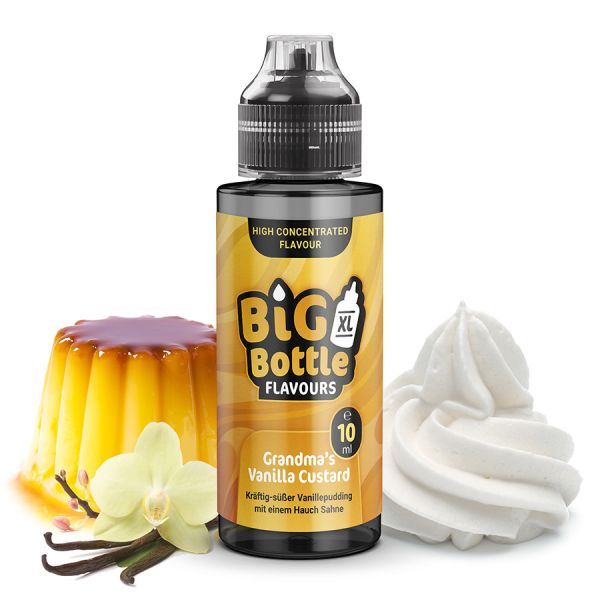 Big Bottle Flavours - Grandma's Vanilla Custard Aroma 10ml Longfill