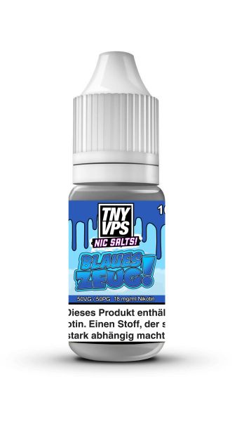 TNYVPS Nic Salt - Blaues Zeug Liquid 10ml - 18mg/ml