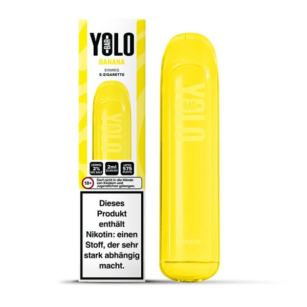 Yolo Bar - Banana 20mg/ml