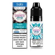 Dinner Lady NicSalt - Fresh Menthol Liquid 10ml 20mg/ml