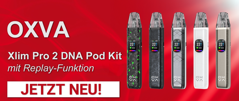 Oxva Xlim Pro 2 DNA Pod Kit. Ein muss für alle Oxva Fans.... 