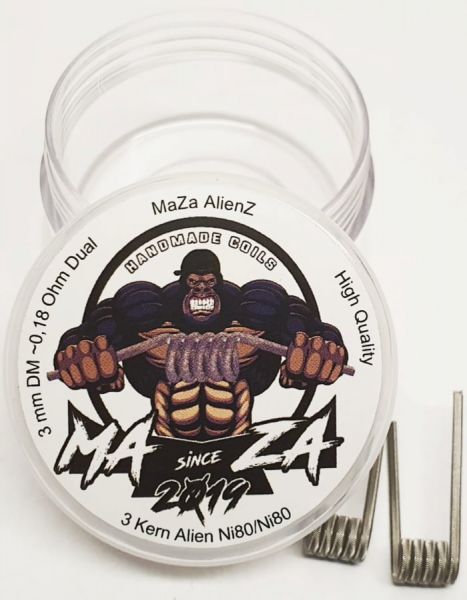 MaZa Handmade Coils - AlienZ 0.18 Ohm 2er Pack