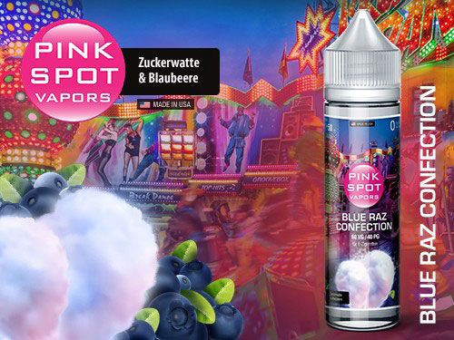 Pink Spot - Blue Raz Confection