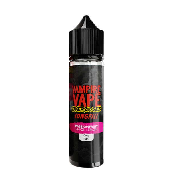 Vampire Vape Overdosed - Passionfruit Peach Lemon Aroma 10ml Longfill