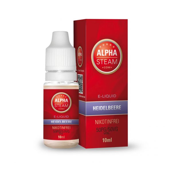 Alpha Steam Liquid 50/50 MTL - Heidelbeere