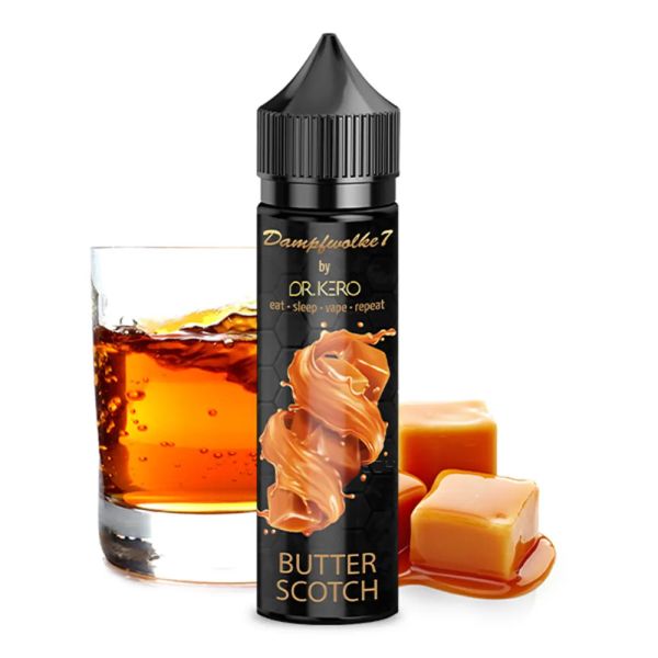 Dampfwolke 7 by Dr. Kero - Butterscotch Aroma 20ml Longfill