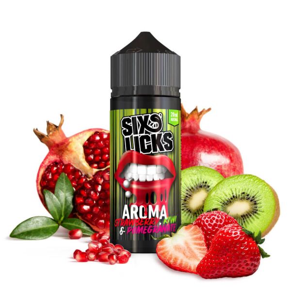Six Licks - Strawberry Kiwi Pomegranate Aroma 20ml Longfill