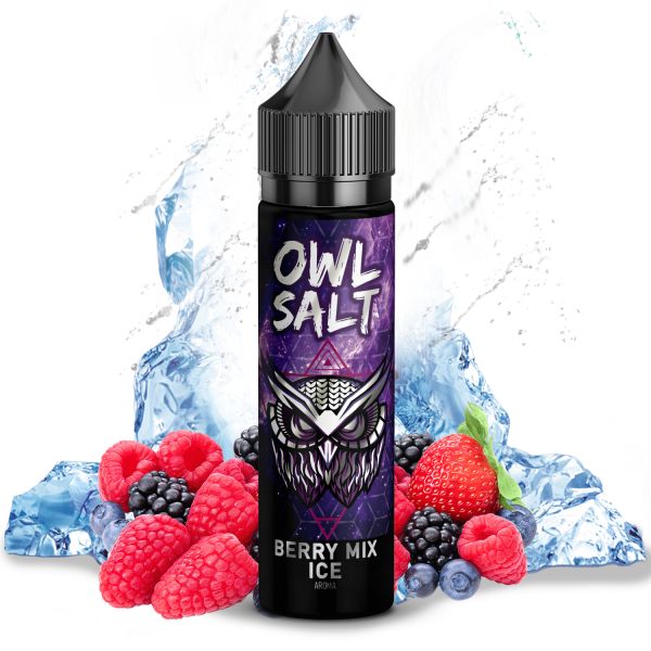 OWL Salt - Berry Mix Ice Aroma 10ml Longfill