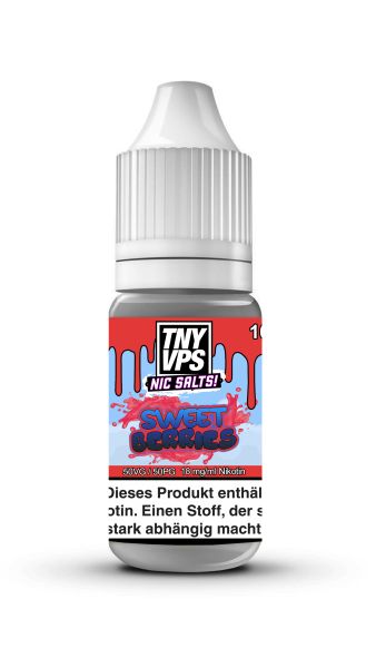 TNYVPS Nic Salt - Sweet Berries Liquid 10ml - 18mg/ml